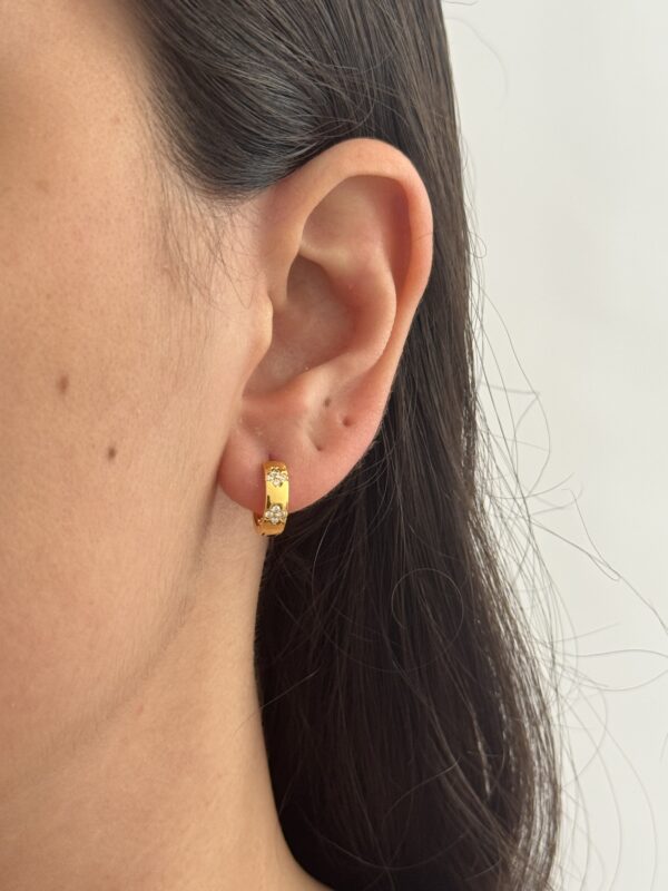 BRINCO ARGOLA FLOR