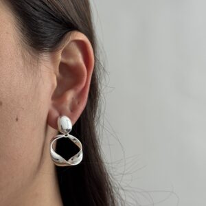 BRINCO FOLHEADO A PRATA