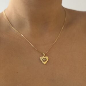 COLAR SEMIJOIA OLHO GREGO