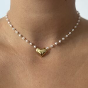 COLAR PÉROLAS SEMIJOIA