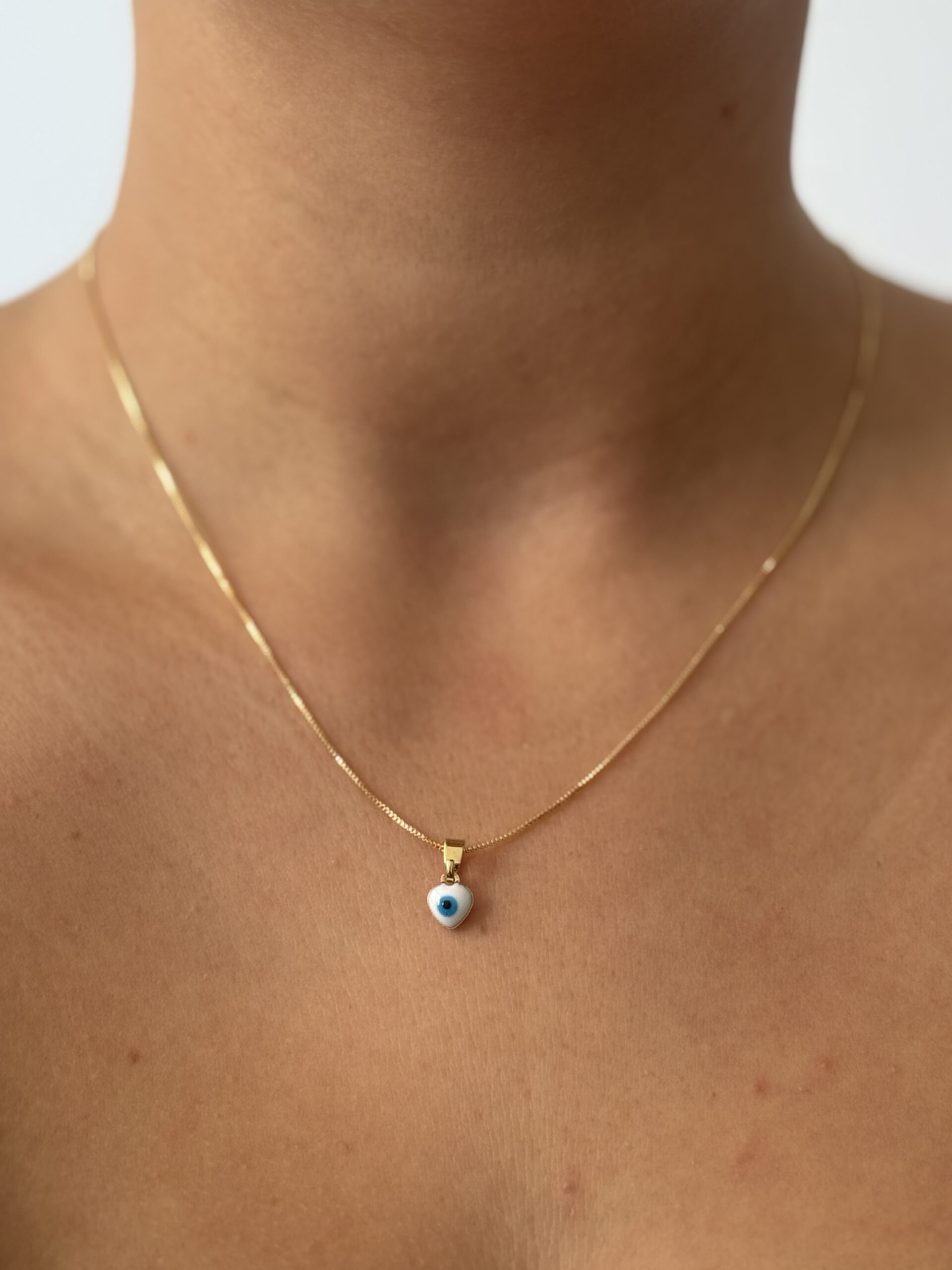 COLAR OLHO GREGO SEMIJOIA