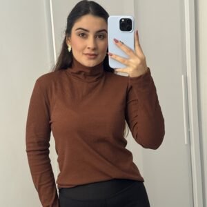BLUSA MARROM