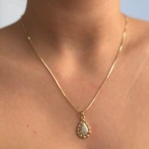 COlAR SEMIJOIA GOTA